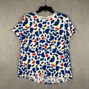 Zara Collection Women's Medium Basic Paint Splatter T-Shirt